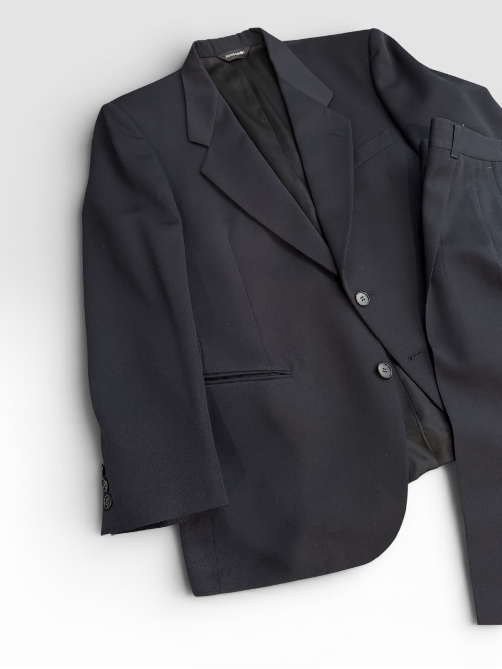 Pierre Cardin Men's Dark Navy Two-Piece Suit - Picture 4 of 16